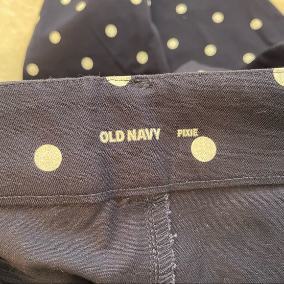 Polka dot Pixie Cut Old Navy Pants (New with tags) - Picture 3 of 5